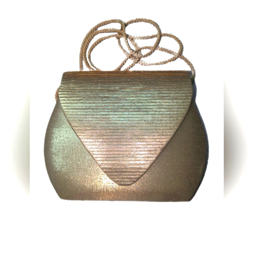 Elegant Gold Evening Bag